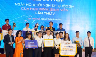 Trao hơn 80 giải thưởng cuộc thi Khởi nghiệp quốc gia của học sinh, sinh viên lần thứ V