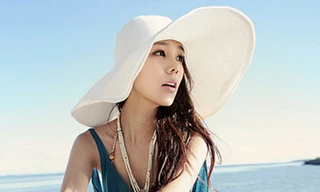 Mũ vành rộng cực xinh cho chuyến đi biển