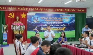 Khởi tranh vòng chung kết Giải bóng đá thiếu niên U13 toàn quốc 