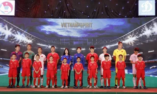 Đội tuyển Việt Nam 'diện' trang phục mới mang tinh thần dân tộc tại Asian Cup 2023 