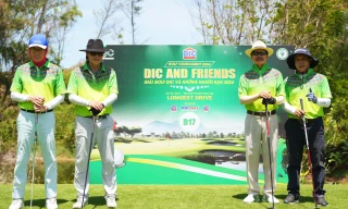 Hơn 140 golfer tranh tài tại giải golf dành cho các doanh nhân 