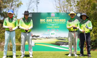 Hơn 140 golfer tranh tài tại giải golf dành cho các doanh nhân 