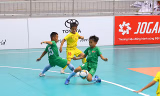 Xác định 4 đội mạnh nhất vào bán kết Giải U9 toàn quốc 2024