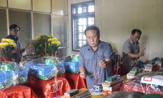 Phát hiện và quy tập 10 hài cốt liệt sĩ trong vườn nhà dân ở Quảng Trị