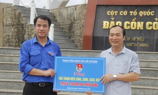 Nhiều hoạt động an sinh xã hội của Trung ương Đoàn tại huyện đảo Cồn Cỏ