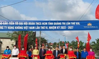 Công trình thanh niên 'Tuyến đường kiểu mẫu' ở Quảng Trị