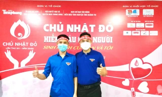 Ngày hội hiến máu tình nguyện Chủ nhật Đỏ ở Quảng Trị