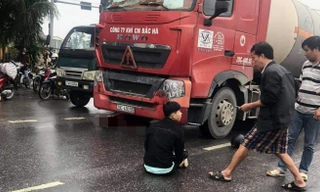 Hiện trường vụ tai nạn thương tâm