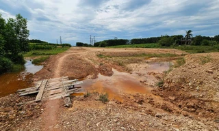 Lý do nhà thầu thi công dự án đường Hùng Vương nối dài ở Quảng Trị bị 'cắt' hợp đồng