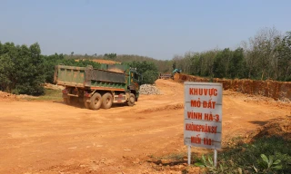 Năm điểm mỏ đã có giấy phép khai thác nhưng chưa được cho thuê đất