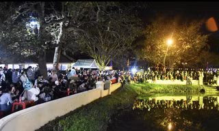 Độc đáo chợ đình Bích La