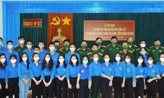 Tiếp nhận 24 trí thức trẻ tình nguyện công tác tại Đoàn Kinh tế Quốc phòng 5