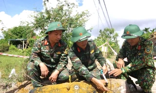 Phát hiện quả bom nặng 113kg trong khu dân cư ở Quảng Trị