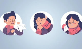 7 khuyến cáo khi bị sốt, ho, đau họng, khó thở