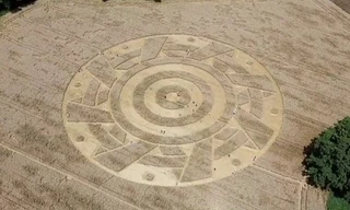 Vòng tròn bí ẩn lại xuất hiện ở Đức