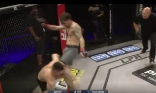 Võ sĩ MMA bị xử thua vì thực hiện đòn gối phạm luật