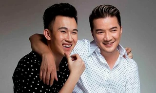 Đàm Vĩnh Hưng cắt tóc cho Dương Triệu Vũ