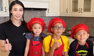Một ngày ở nhà tránh dịch của Hoa hậu Hà Kiều Anh