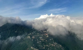 Tam Đảo yên bình dưới biển sương huyền ảo