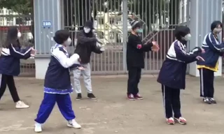 Học sinh sáng tạo điệu nhảy 'rửa tay đúng cách' tuyên truyền chống Covid-19