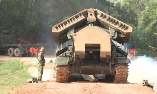 Lính công binh tập luyện dự Army Games 2020