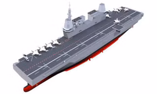 Hàn Quốc đóng tàu sân bay đầu tiên mang tiêm kích tối tân F-35B