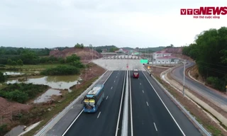 Cận cảnh cao tốc 12.000 tỷ đồng Bắc Giang - Lạng Sơn