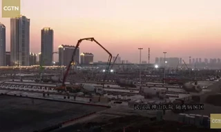 Trung Quốc xây xong bệnh viện thứ 2 cho bệnh nhân corona trong 12 ngày