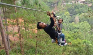 Trải nghiệm bay giữa rừng Đà Lạt chỉ với 150.000 đồng