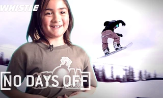 Cậu bé 7 tuổi trượt tuyết như VĐV chuyên nghiệp