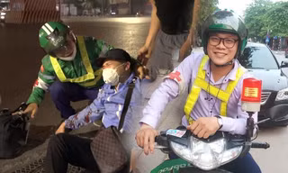 Anh xe ôm chuyên cứu người bị tai nạn giao thông