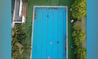 Ngôi trường có một không hai, học sinh muốn lên lớp phải biết bơi