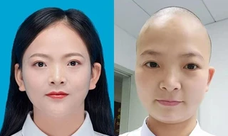 Từ bỏ mái tóc, cạo trọc đầu vì chống virus corona