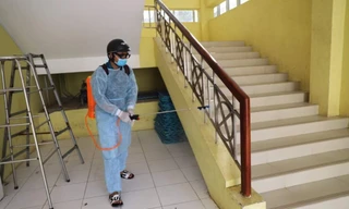 Ráo riết công tác khử khuẩn đón 900.000 thí sinh thi tốt nghiệp THPT Quốc gia năm 2020