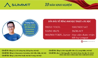 Mừng sinh nhật, nhìn lại chặng đường 10 năm hình thành và phát triển của Summit Education