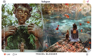 An ủi “có tâm” mùa cách ly: Xem ngay Instagram hội travel blogger, nâng “trình” chụp hình
