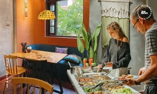 Hà Nội phố: “Đổi gió” với buffet chay tốt cho sức khỏe, địa điểm lên ảnh xinh hết nấc 