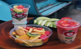 Thức uống nhất định phải nếm mùa mưa: Trà sữa trái cây mix đủ vị