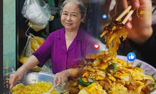 Bánh tráng chiên trứng độc đáo sánh đôi cùng flan màu mè nhất Sài Gòn