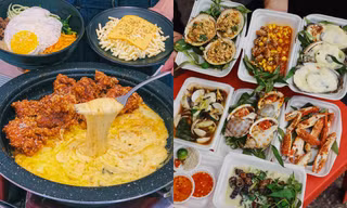 Giờ ăn đến rồi: Chảo gà phô mai siêu tan chảy “đọ sắc” cùng thiên đường ốc nướng phô mai