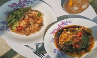Cùng “chiến” mỳ Ý xào bò sốt Tomyum rồi tráng miệng bằng thốt nốt trân châu