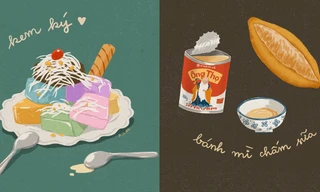 Xin một vé làm thiếu nhi cùng bộ tranh "đặc sản" tuổi thơ ngon số dzách