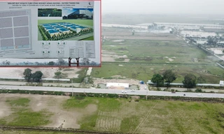 Phân lô, bán nền đất cụm công nghiệp rầm rộ ở huyện ngoại thành Hà Nội