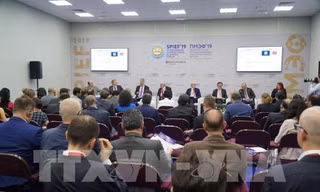 Diễn đàn Kinh tế quốc tế St. Petersburg lần thứ 23 được khai mạc trọng thể ngày 6/6 tại Trung tâm Triển lãm “Expoforum”, thành phố St. Petersburg, Liên bang Nga.