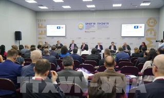 Diễn đàn Kinh tế quốc tế St. Petersburg lần thứ 23 được khai mạc trọng thể ngày 6/6 tại Trung tâm Triển lãm “Expoforum”, thành phố St. Petersburg, Liên bang Nga.