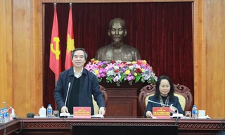 Làm việc với tỉnh Lạng Sơn, Trưởng ban kinh tế Trung ương mong tính cần đột phá hơn trong kinh tế cửa khẩu 