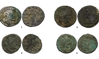 Phát hiện kho tiền hiếm có từ thời La Mã ở vùng núi Đức 