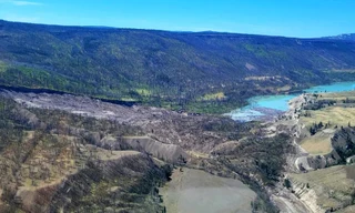 Trận lở đất lớn làm vỡ đập sông Canada, nhiều loài cá có nguy cơ tuyệt chủng 
