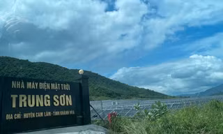 Dự án điện mặt trời nghìn tỷ 'dính' đất rừng đi vào hoạt động 