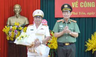 Phó giám đốc Công an Gia Lai làm Giám đốc Công an tỉnh Phú Yên